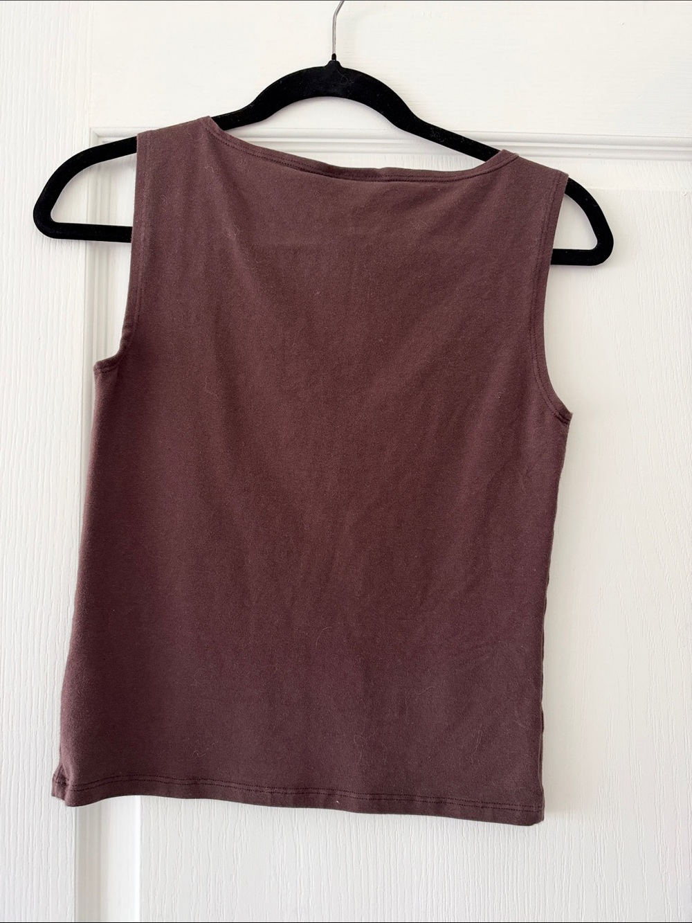 Reformation Brown Wide Neck Tank